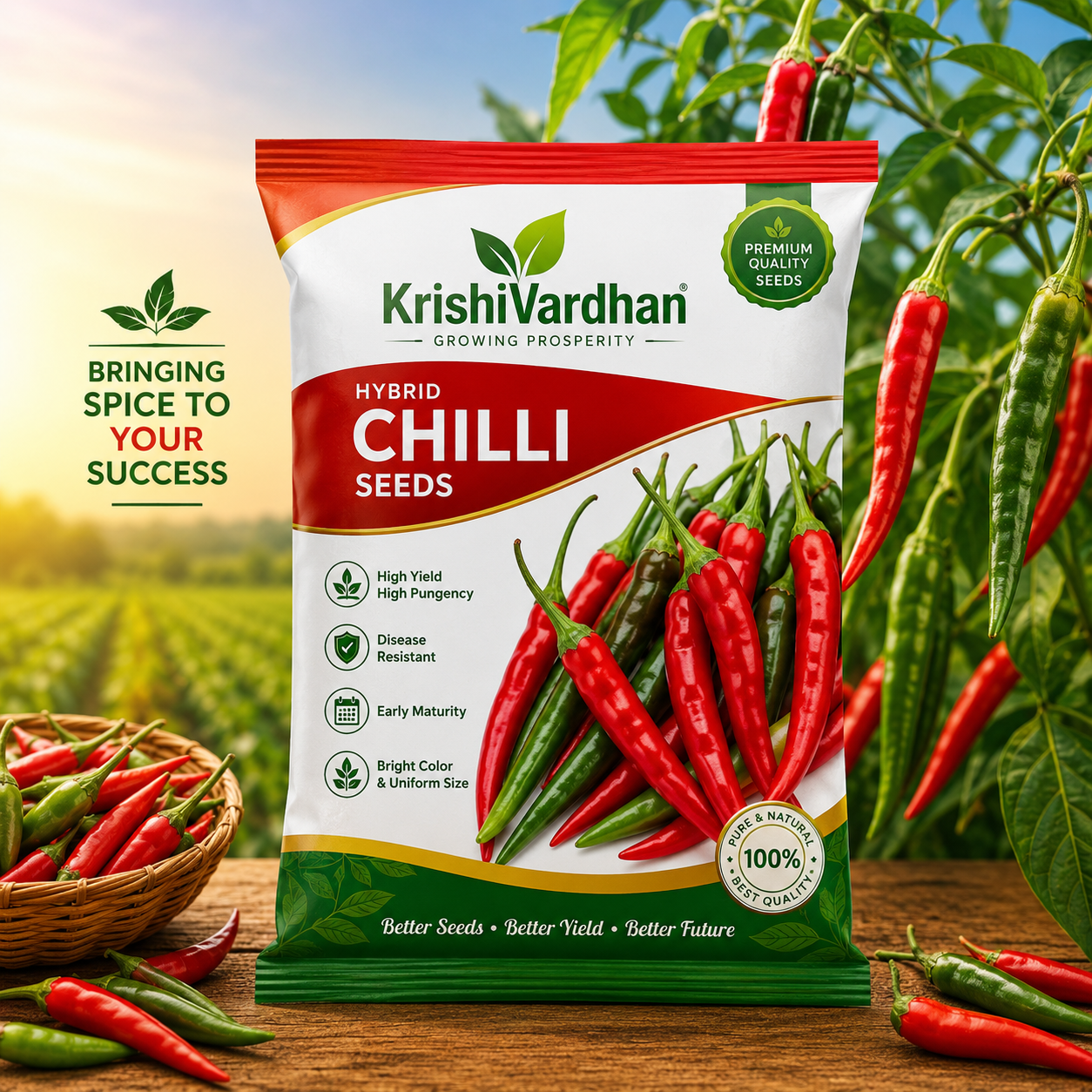 Hybrid Chilli Seeds