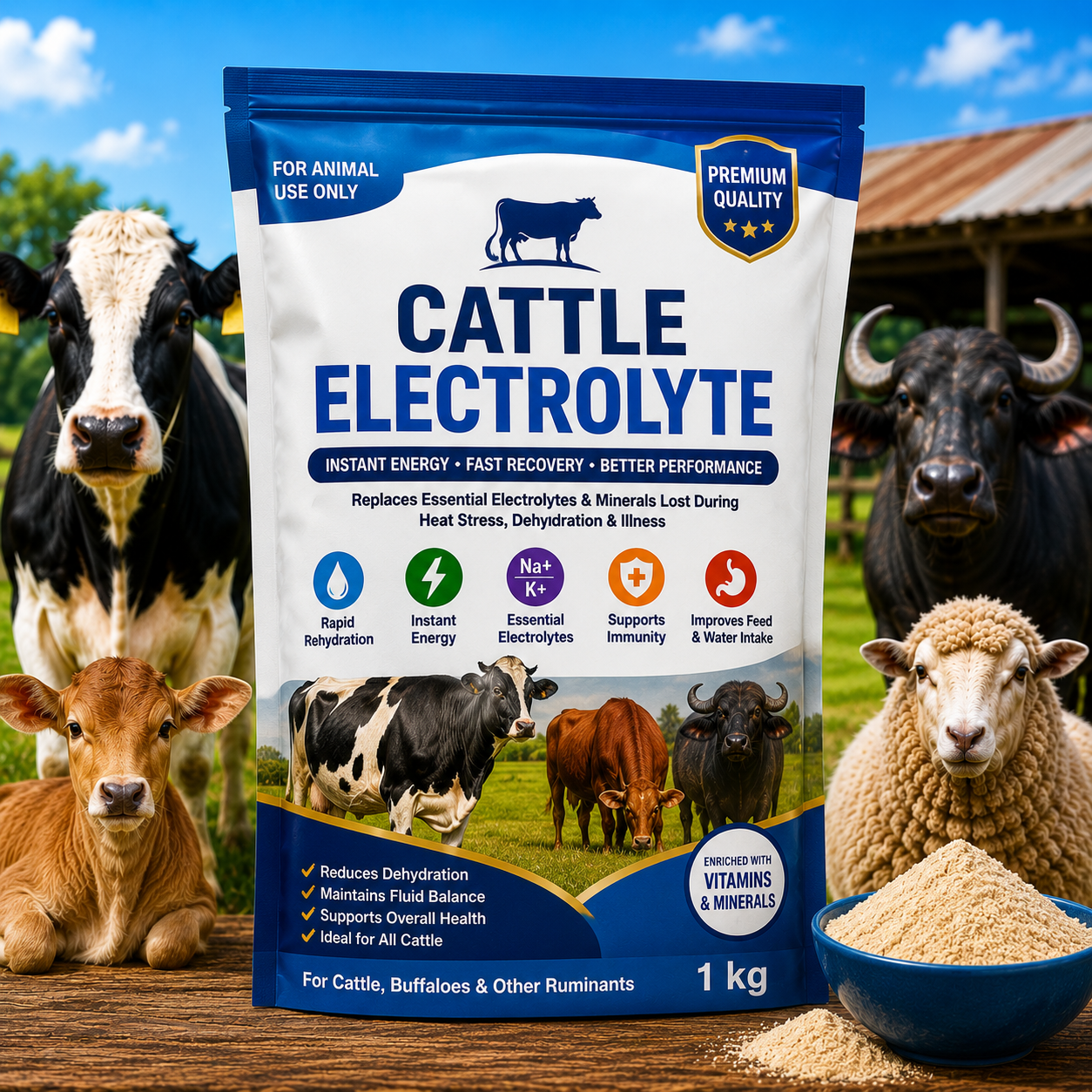 Cattle Electrolyte
